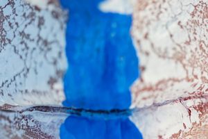 Calming blue abstract textures for eye rest